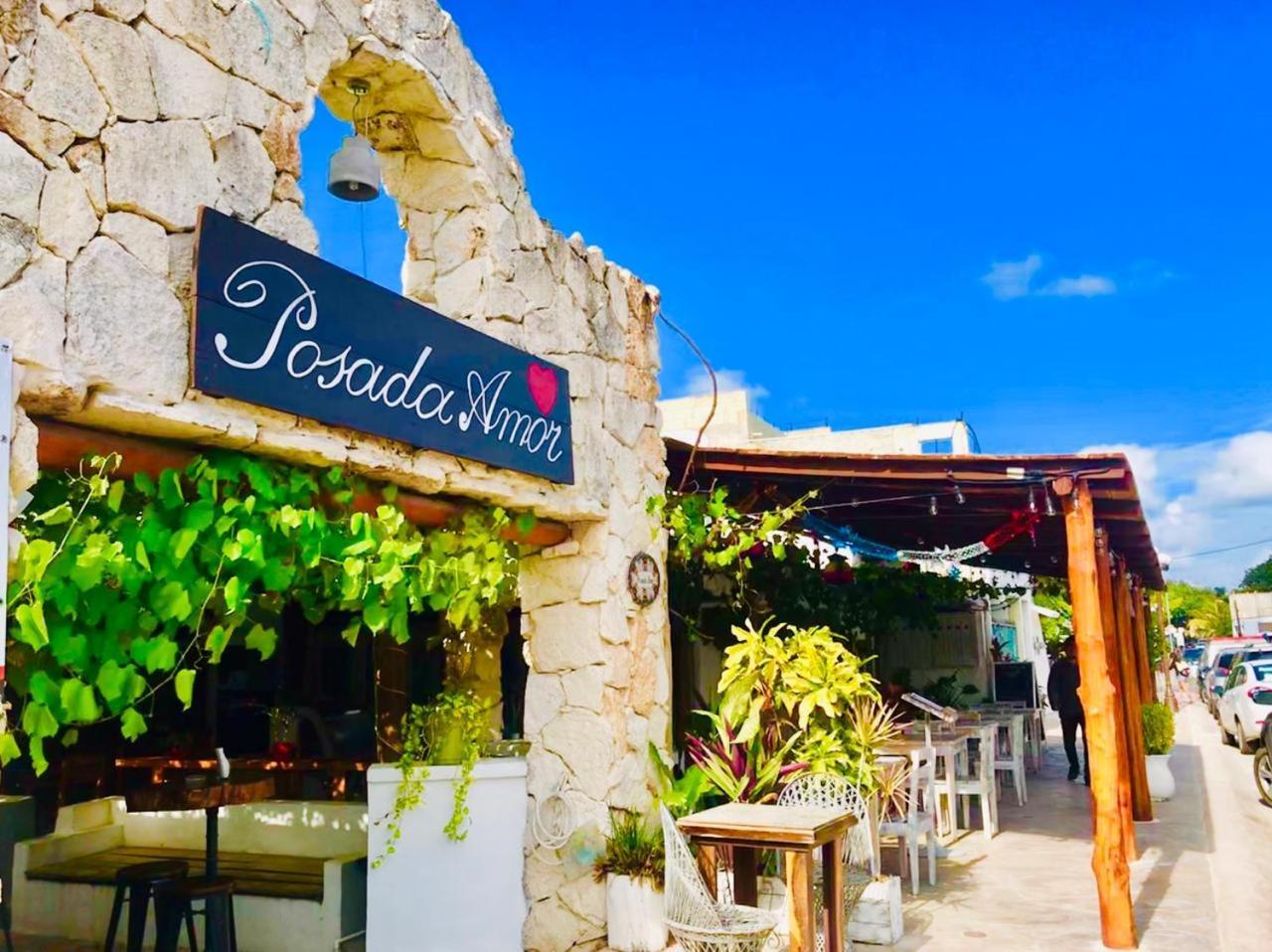 פוארטו מורלוס Posada Amor Hotel Boutique מראה חיצוני תמונה
